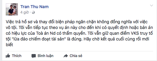 cao toàn mỹ, trương hồ phương nga, hoa hậu phương nga, phương nga được tại ngoại